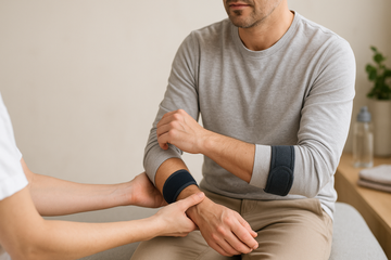 Professional medical support products for tennis elbow vs golfer's elbow: support solutions