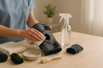 Professional medical support products for support product maintenance and care