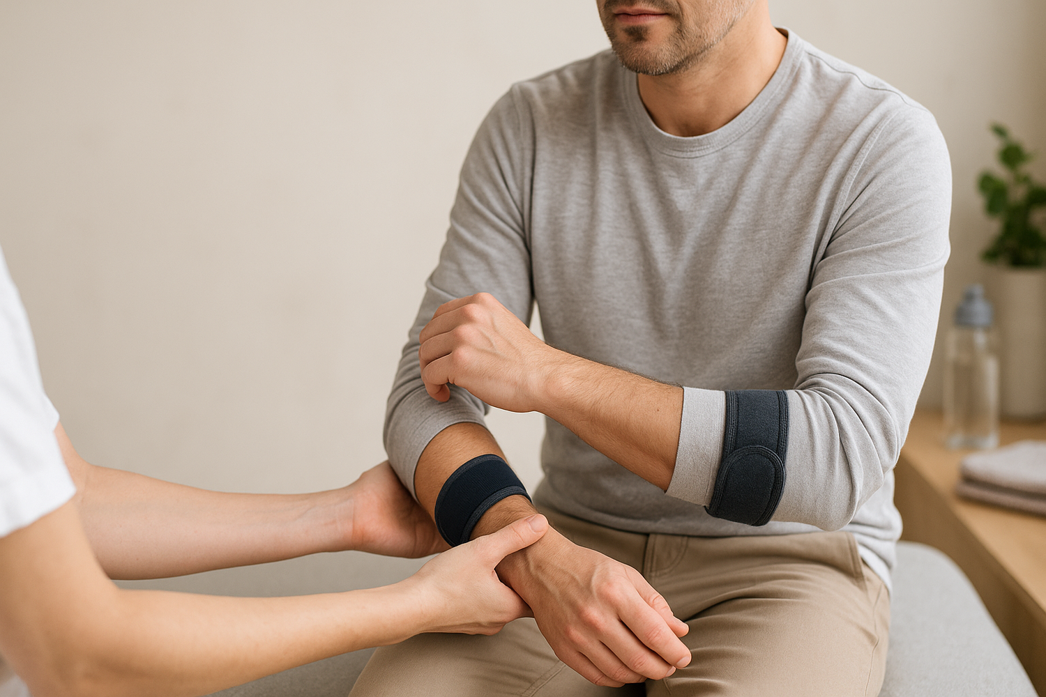 Professional medical support products for tennis elbow vs golfer's elbow: support solutions