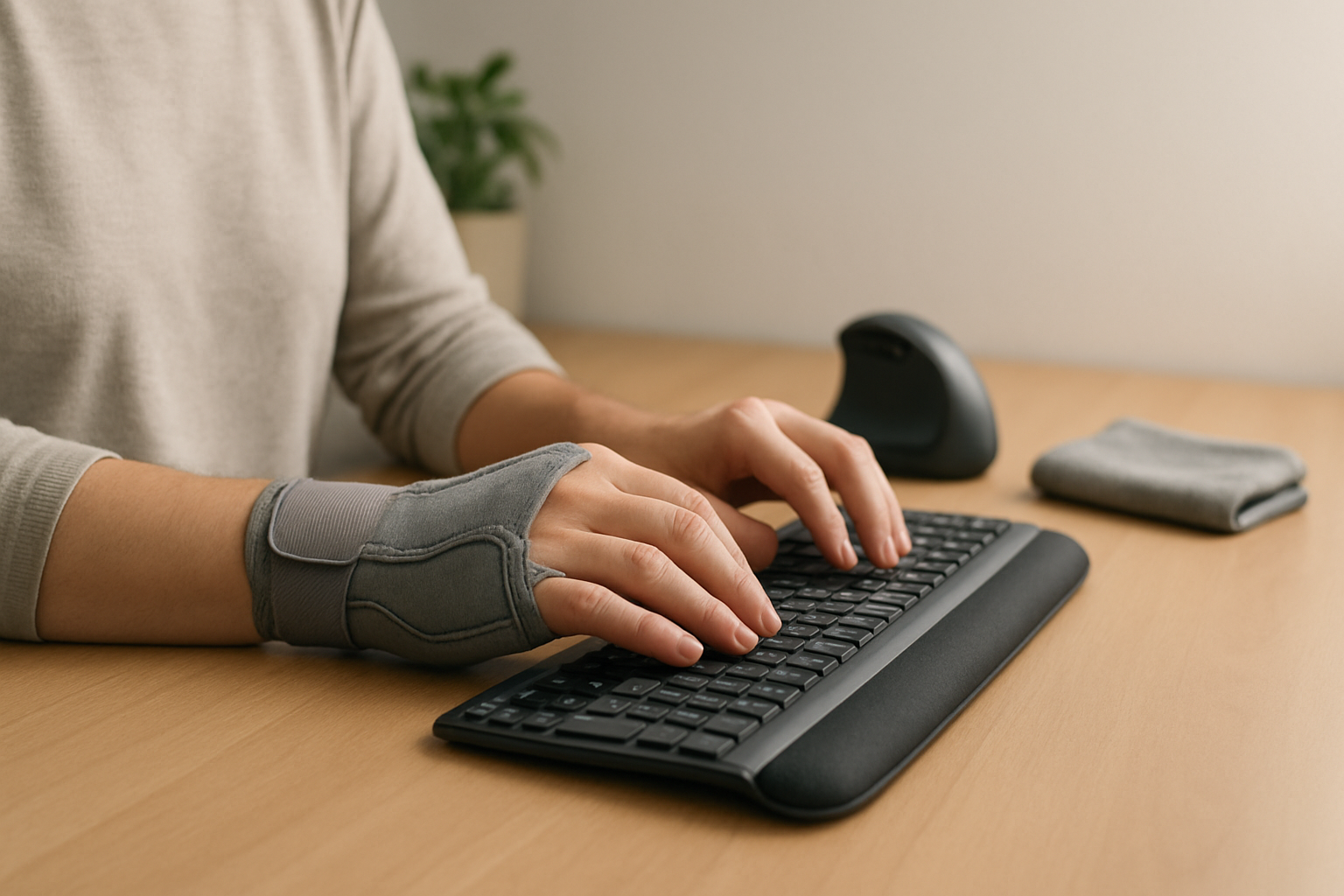 Professional medical support products for carpal tunnel syndrome: wrist support options