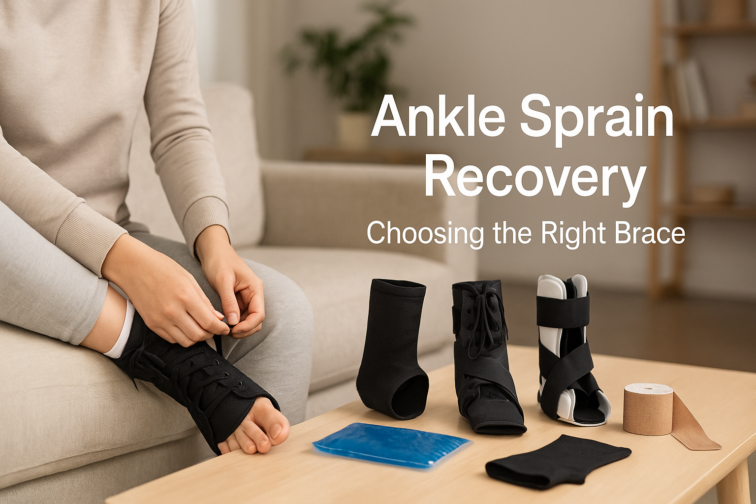 Post-surgical recovery support products and medical care guidance