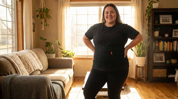 ORTONYX 12" Wide Abdominal Binder: Maximum Coverage for Larger Frames