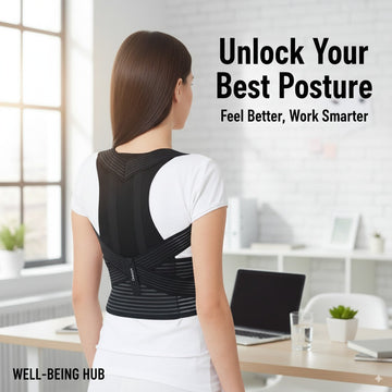 Posture correction devices and ergonomic support solutions