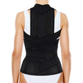 ORTONYX TLSO thoracic lumbosacral orthosis with stays and crisscross straps; full-back dorsolumbar posture corrector brace