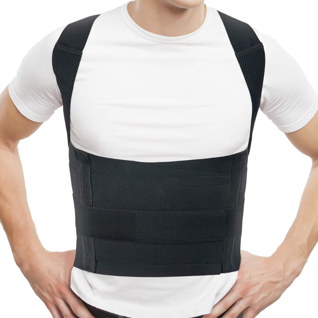 ORTONYX Comfort Posture Corrector Clavicle and Shoulder Support Back Brace, Fully Adjustable for Men and Women/656 product image