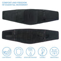 Lumbar Support Belt Back Brace - Breathable, Ergonomic Lumbosacral Back Brace for Men and Women product image