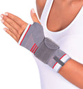 ORTONYX wrist brace, breathable knit wrist support with thumb opening and adjustable strap for carpal tunnel support