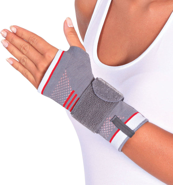 ORTONYX wrist brace, breathable knit wrist support with thumb opening and adjustable strap for carpal tunnel support