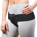 ORTONYX Inguinal Hernia Belt worn, groin support belt with removable compression pad and adjustable waist strap
