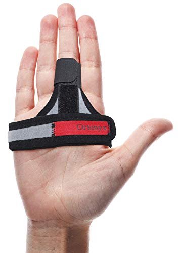 ORTONYX Trigger Finger Splint - Finger Support Brace - Straightening Immobilizer Treatment for Sprains, Pain Relief, Mallet Injury, Arthritis, Tendonitis / ACHB5301