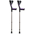 ORTONYX Walking Forearm Crutch - adjustable height settings closeup